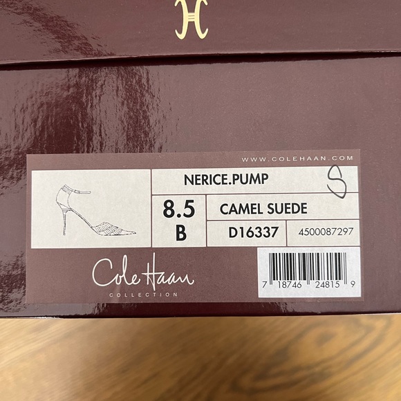 Cole Haan Size 8.5 Suede Pumps - Picture 11 of 12